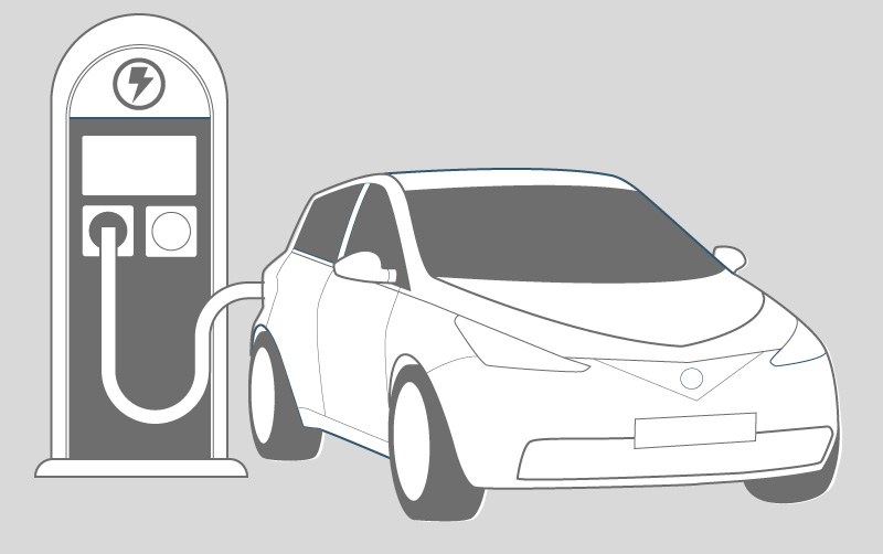 Electric Car and Charging device