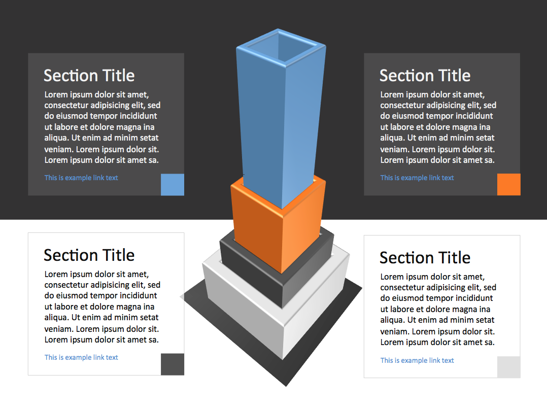 3d charts and graphs PowerPoint 