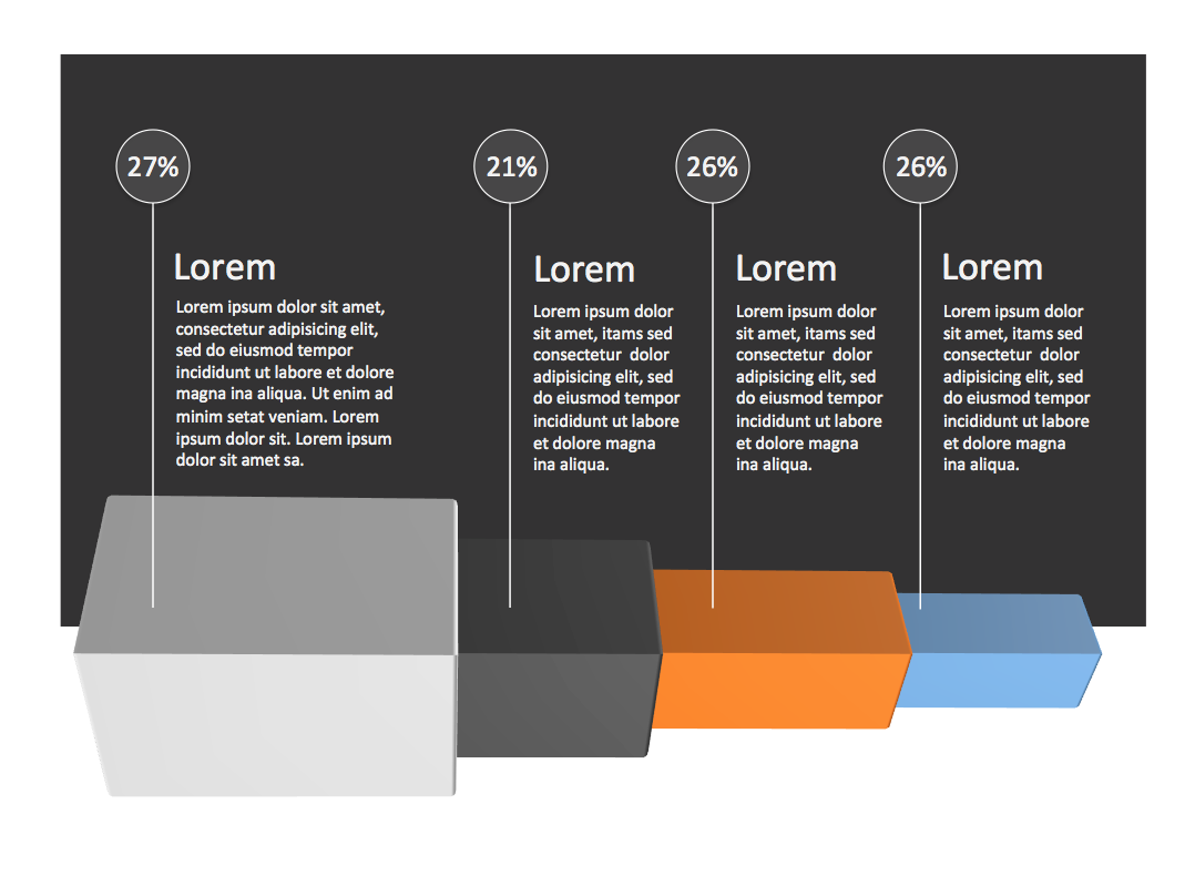 3d charts and graphs PowerPoint 