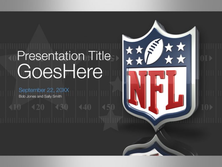 Nfl Football Powerpoint Template Trashedgraphics