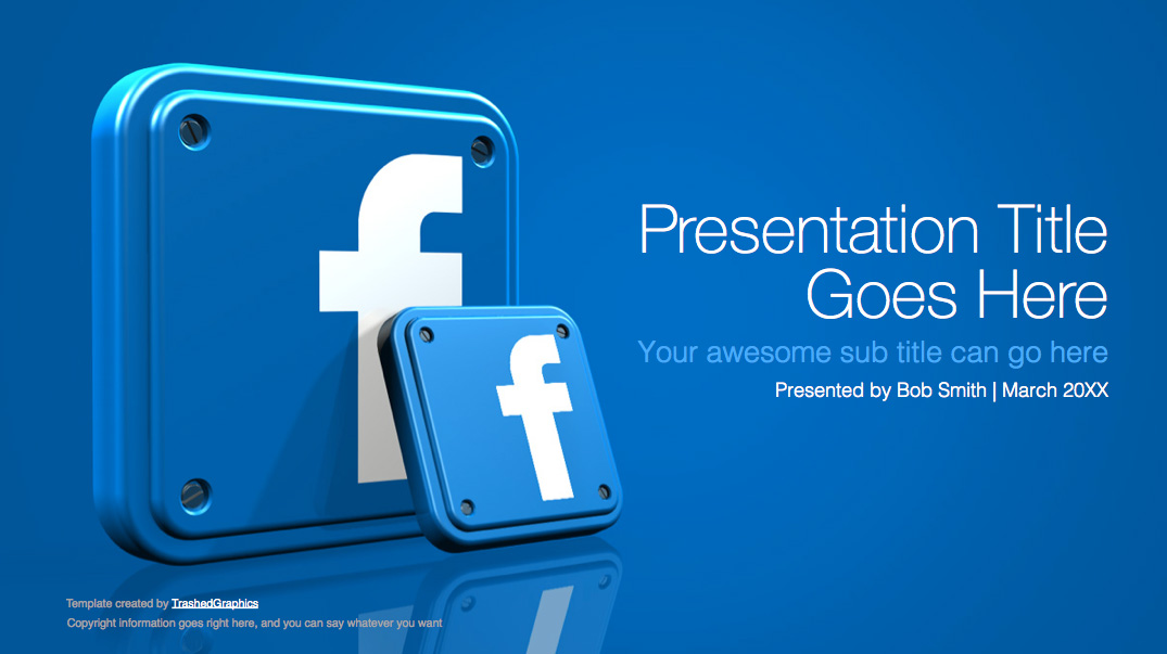 facebook ppt presentation free download