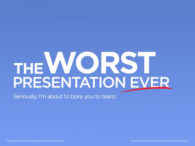 worst powerpoint presentation examples
