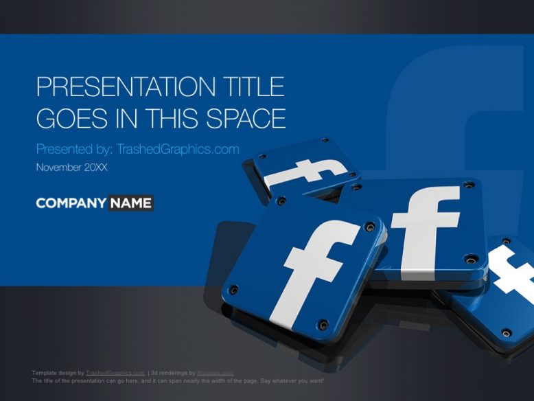 Facebook PowerPoint template