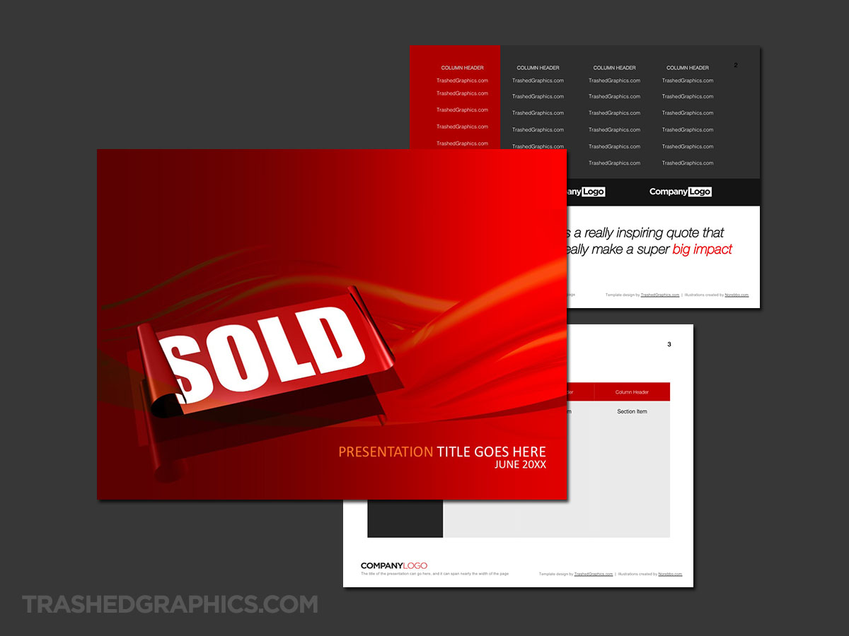 Sales PowerPoint template