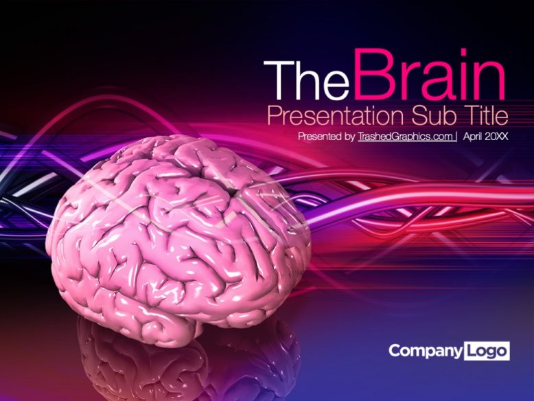 brain powerpoint template