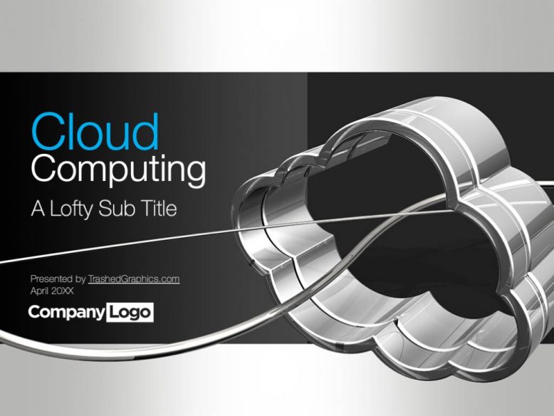 Feature-rich cloud computing PPT for IT professionals – TrashedGraphics