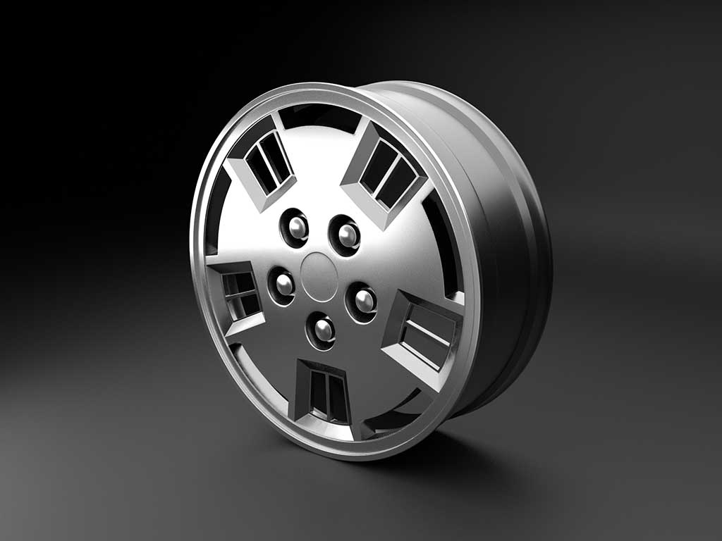 Pontiac wheel 3d model